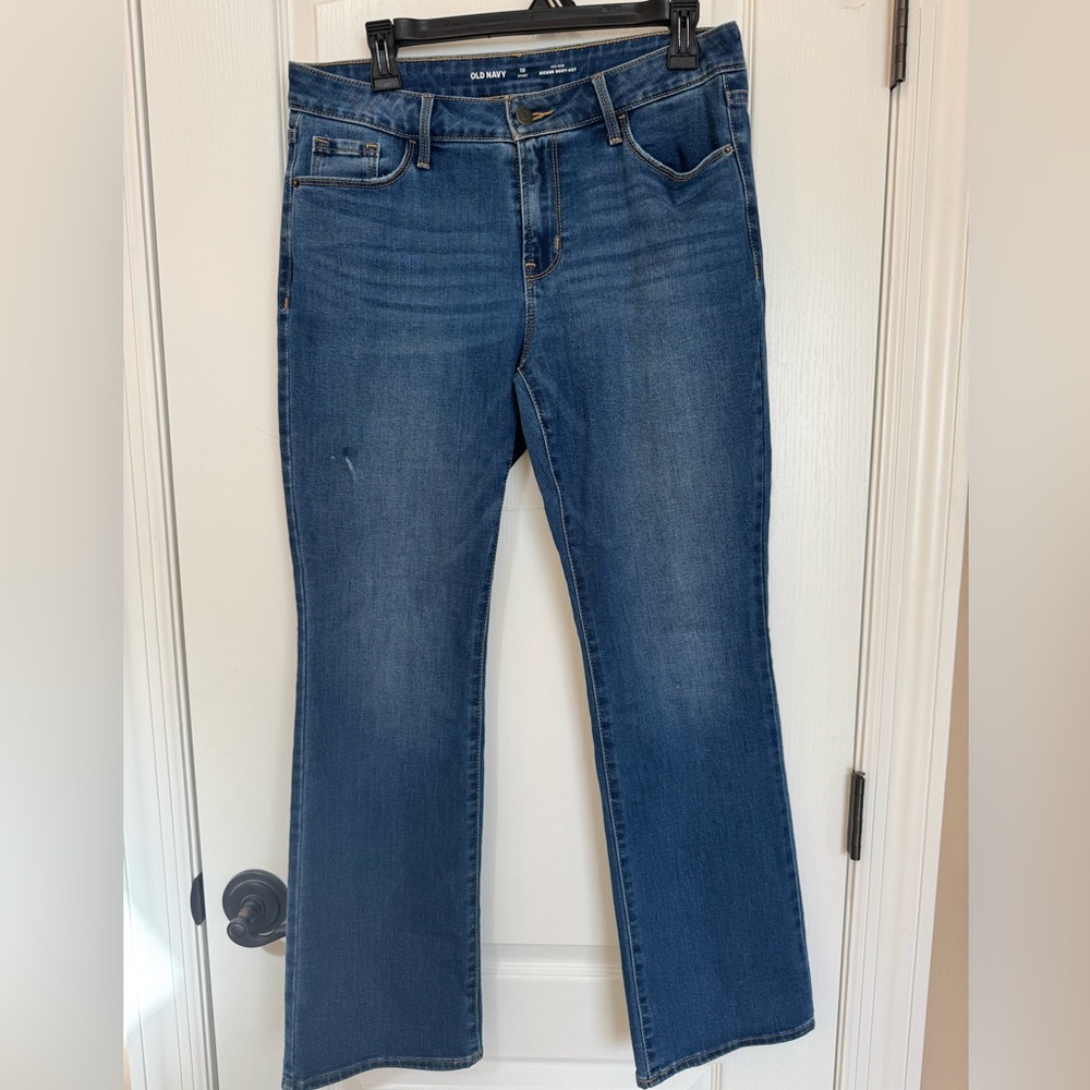 Old Navy Women's Mid-Rise Kicker Boot-Cut